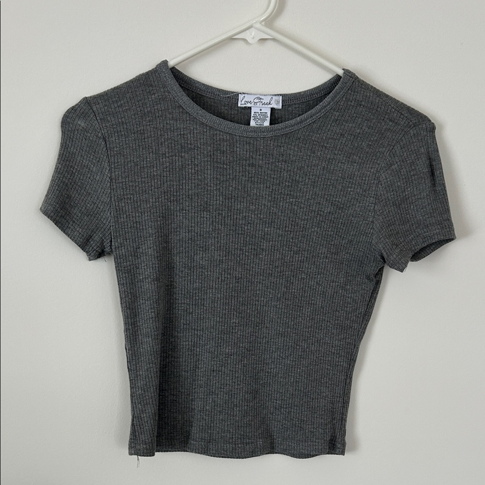 Ribbed Crop Top
